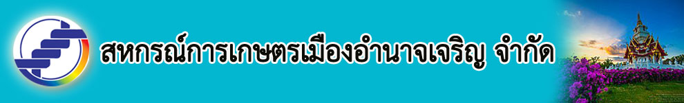 สหกรณ์การเกษตรเมืองอำนาจเจริญ จำกัด 